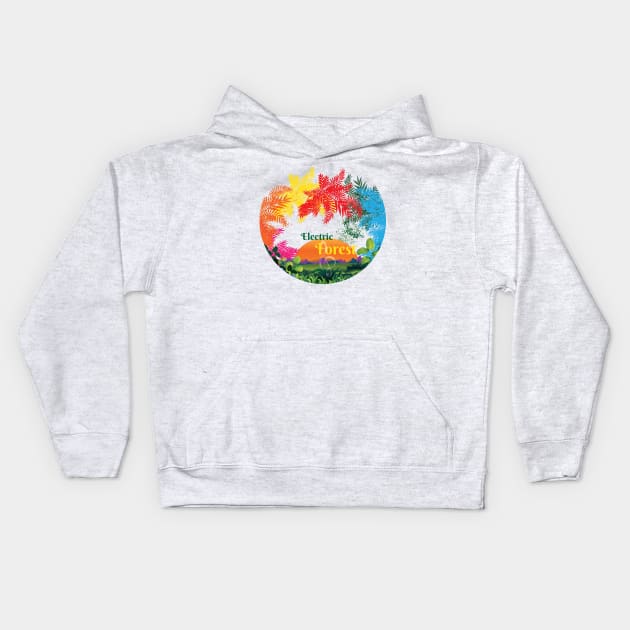 Electric Forest Kids Hoodie by smkworld